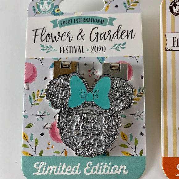 Disney 2020 Flower and Garden Pin Bundle - Picture 2 of 5